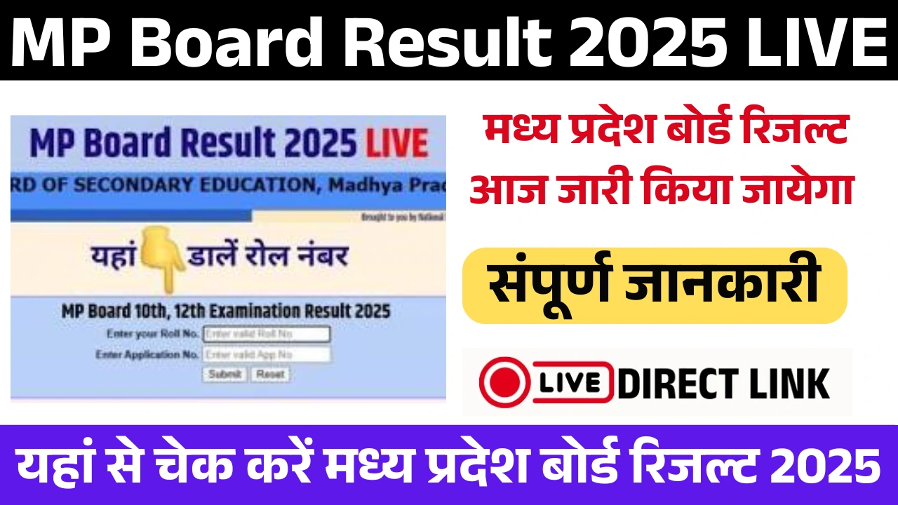 MP Board Result 2025
